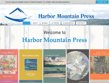 Tablet Screenshot of harbormountainpress.org